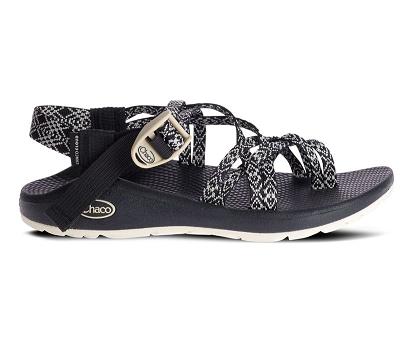 Sandalias Chaco Mujer Z/Cloud X2 Negras Blancas España XBIU07451